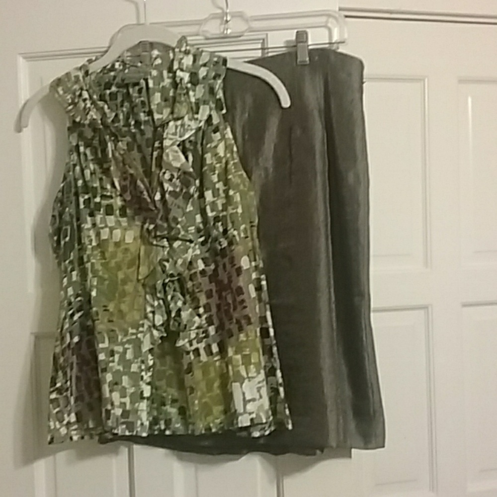 Skirt and top